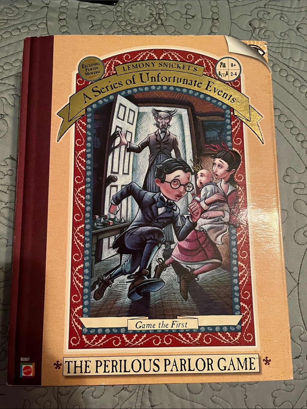 Mattel lemony Snicket, a series of unfortunate events, the powerless parlor game